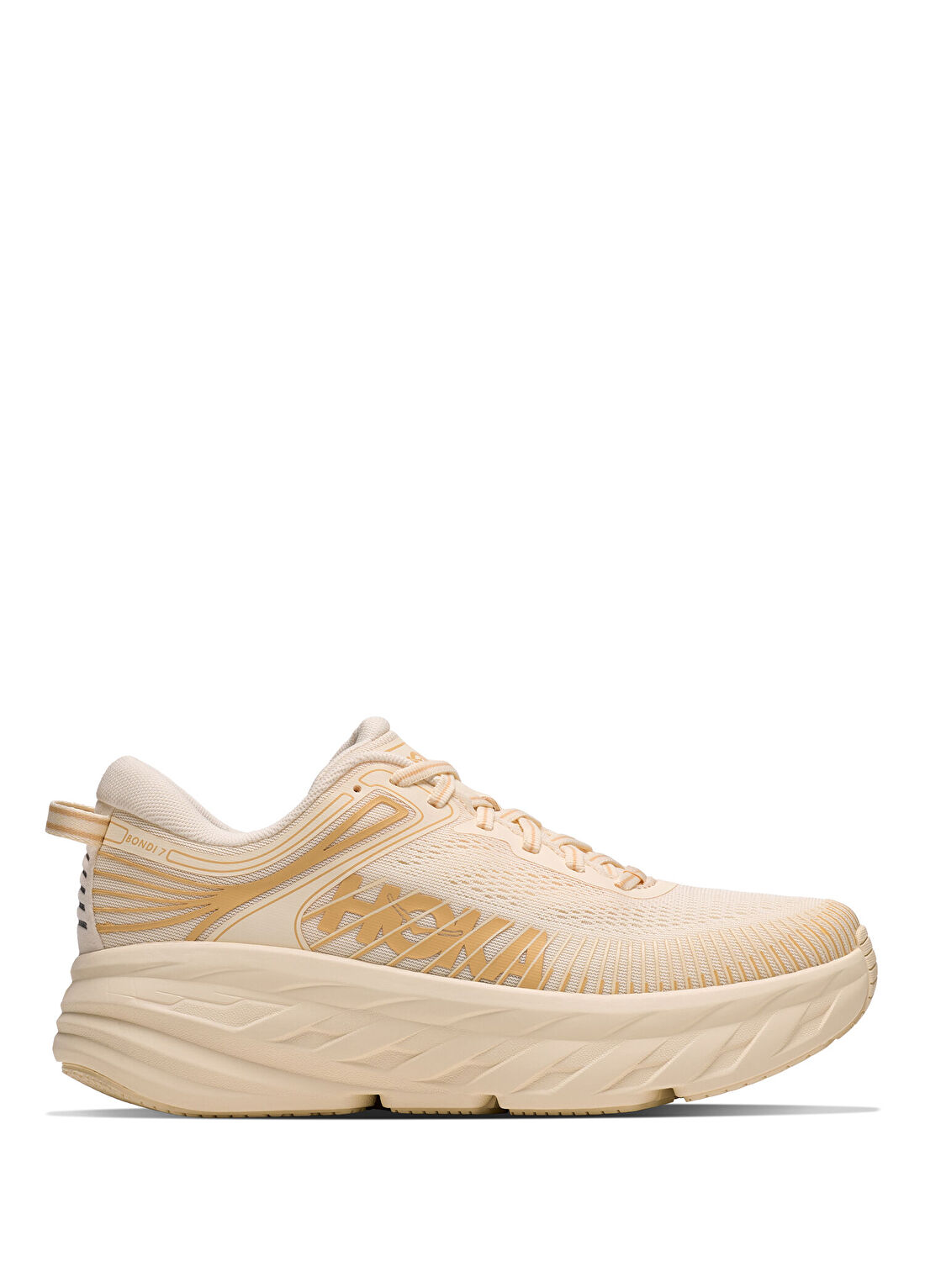 Hoka Bondi 7 Sarı Kadın Sneaker
