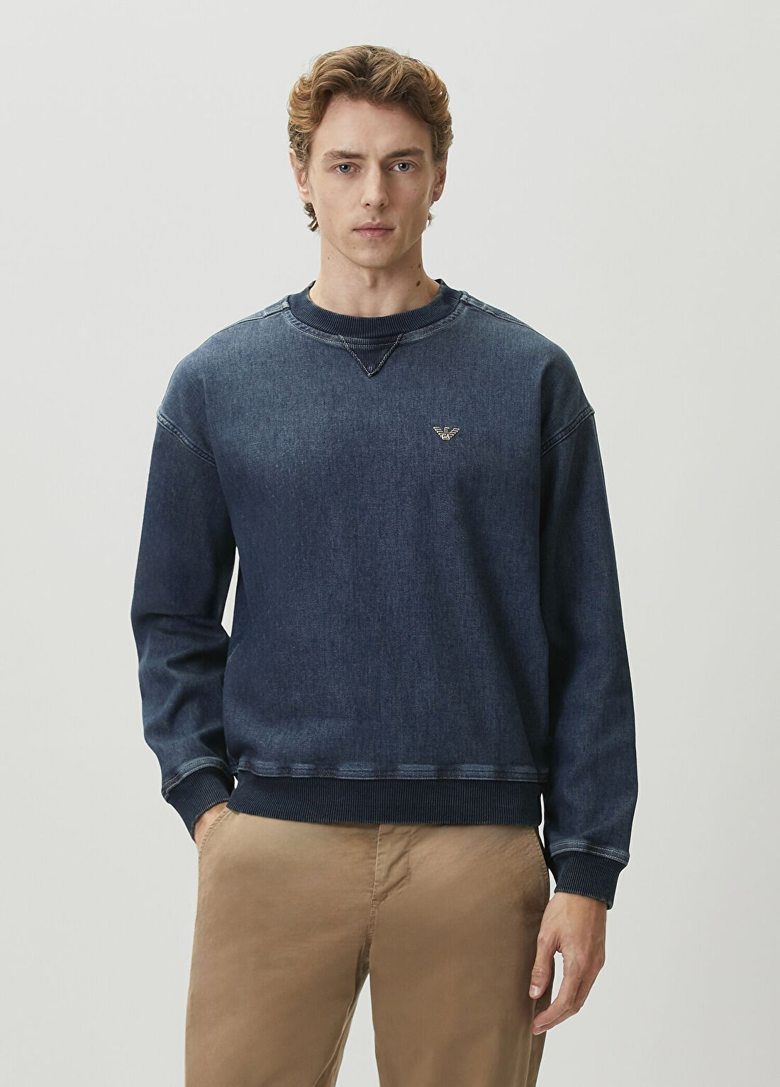 Emporio Armani Mavi Sweatshirt
