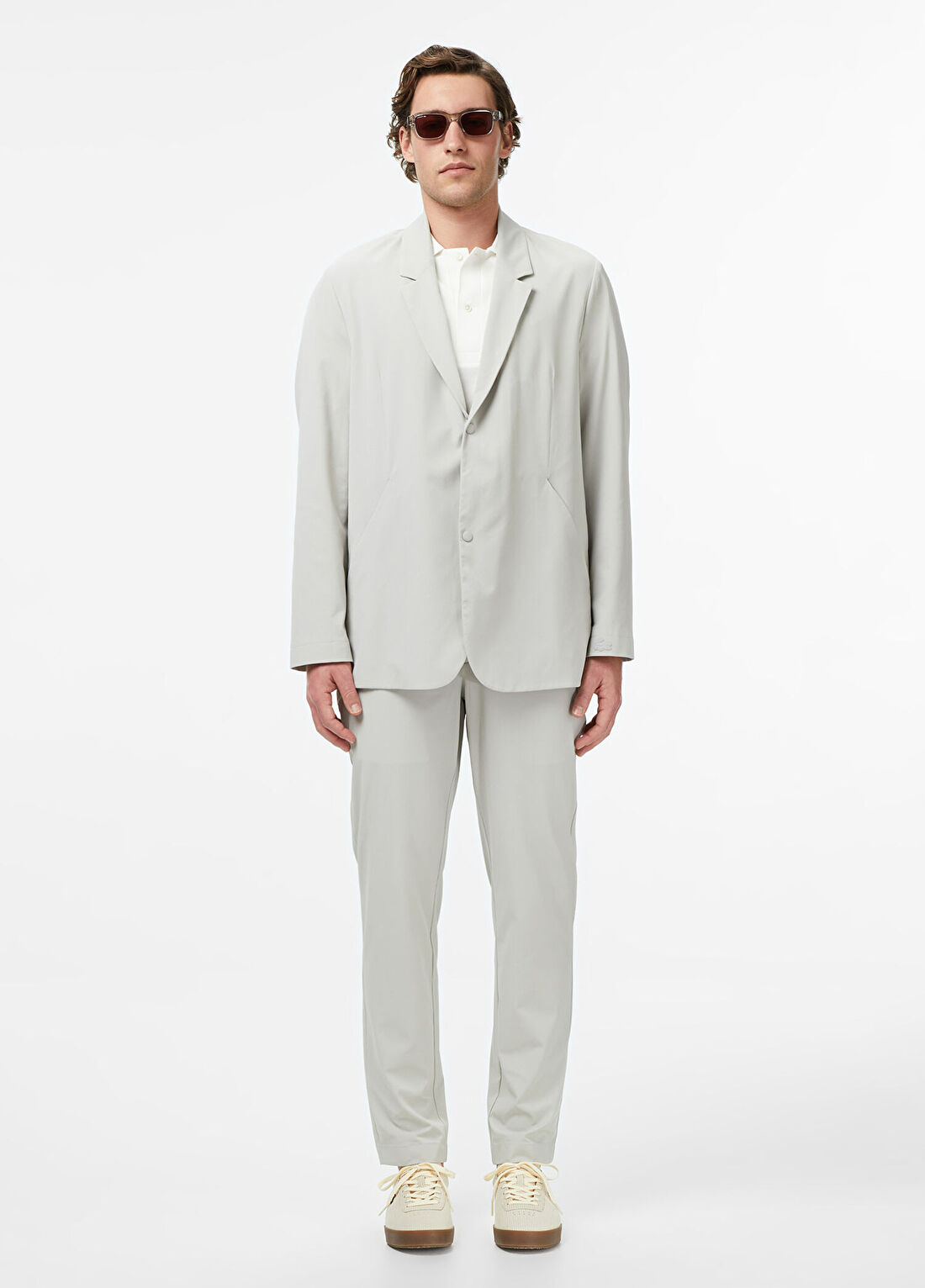 Lacoste Gri Erkek Blazer Ceket görsel 3