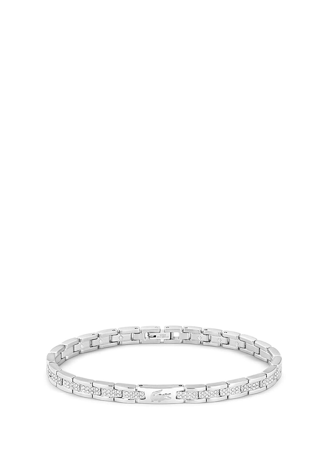 Lacoste LACJ2040670 Metropole Metalik Gri Çelik Kadın Bileklik