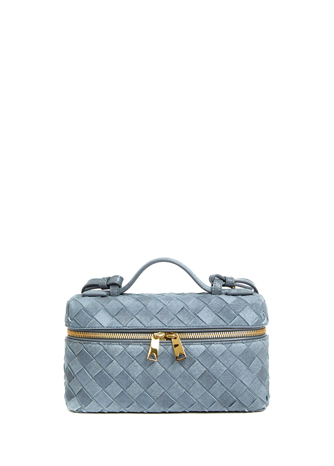Bottega Veneta Bang Bang Mavi Kadın Süet Çanta