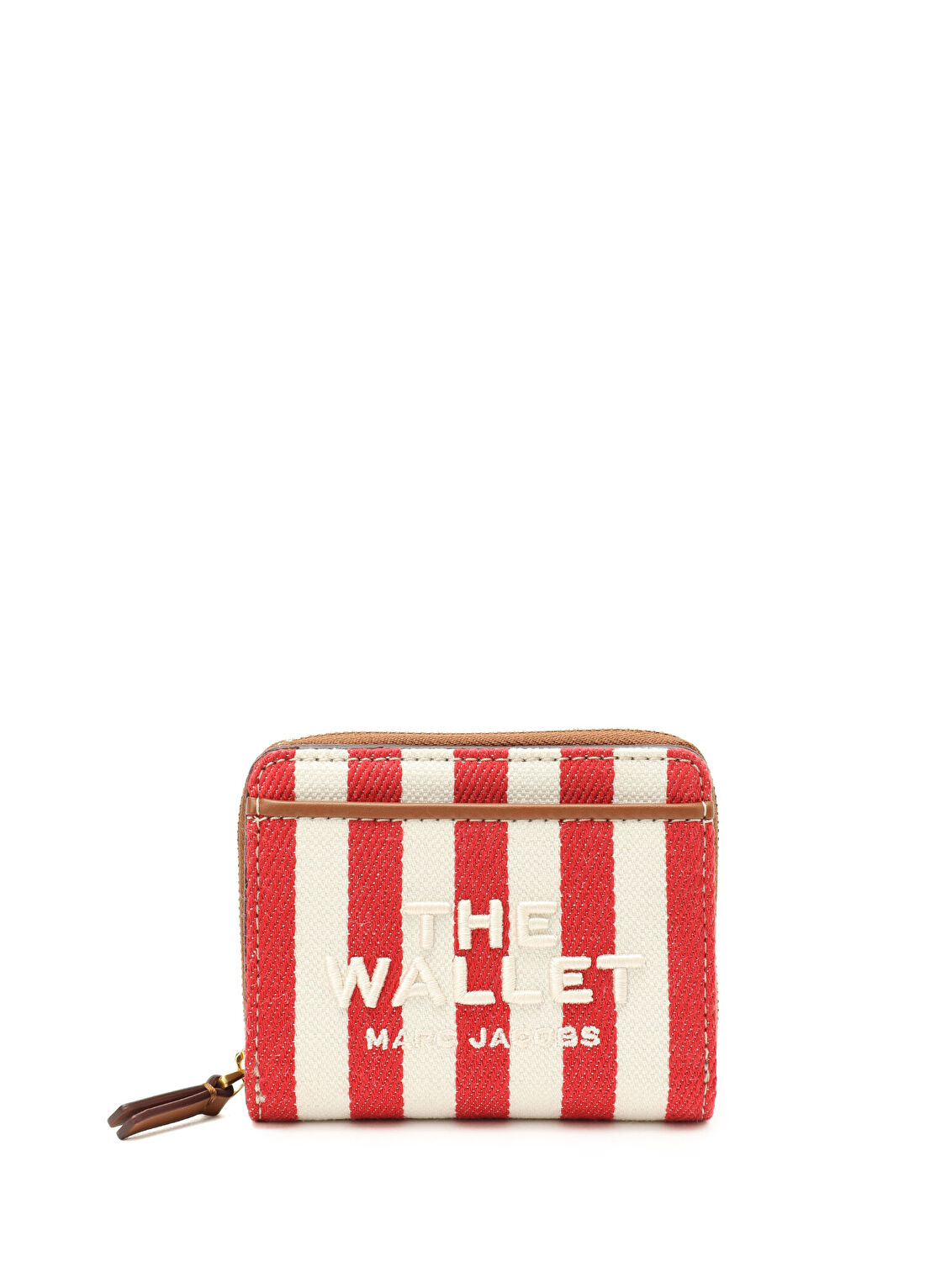 Marc Jacobs Kırmızı Beyaz Kadın Kanvas Cüzdan