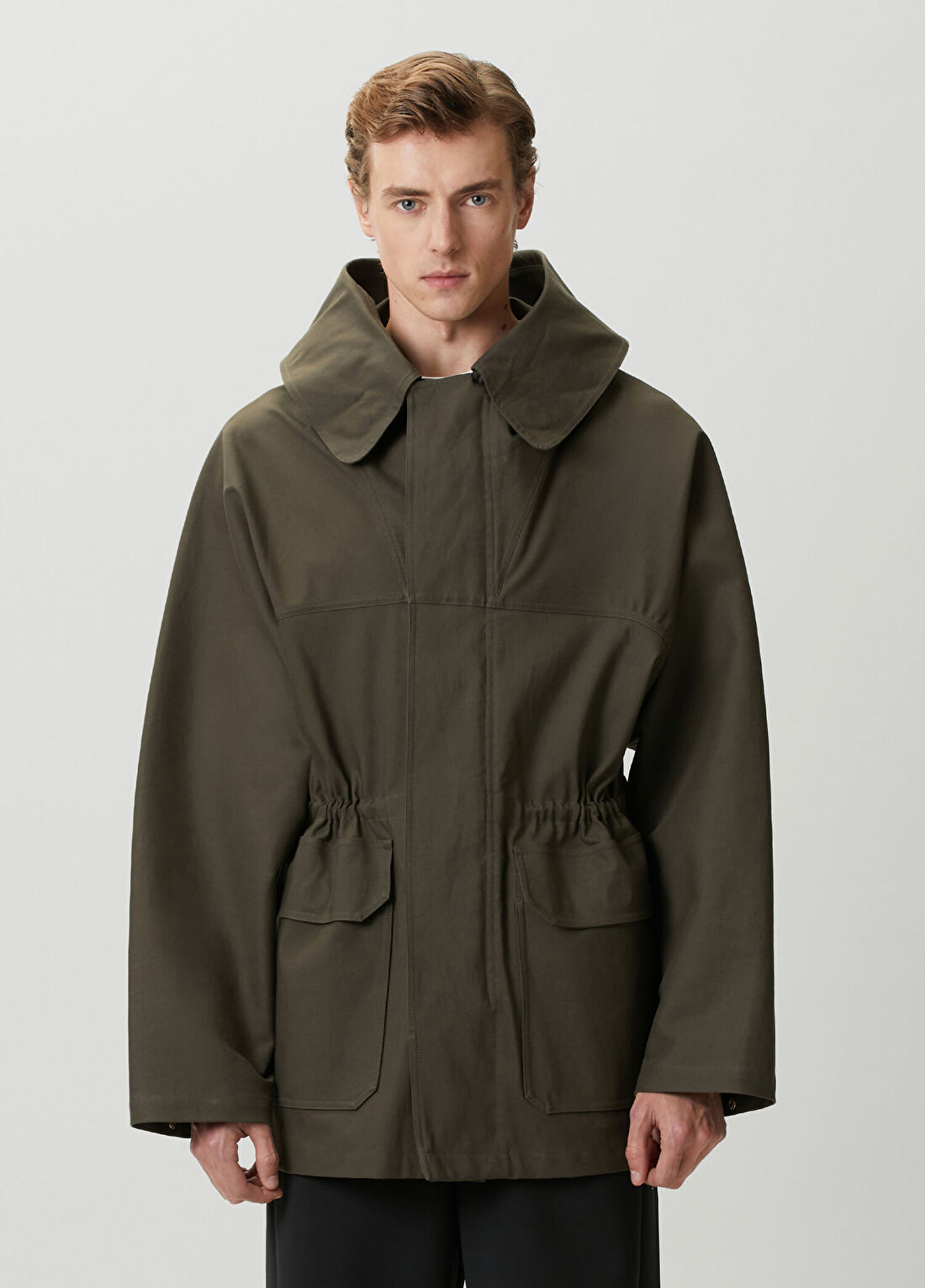 Meta Campania Collective Kahverengi Kapüşonlu Parka