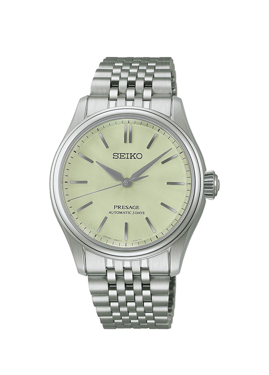 Seiko HCC002J1 Presage Classic Metalik Gri Çelik Erkek Kol Saati