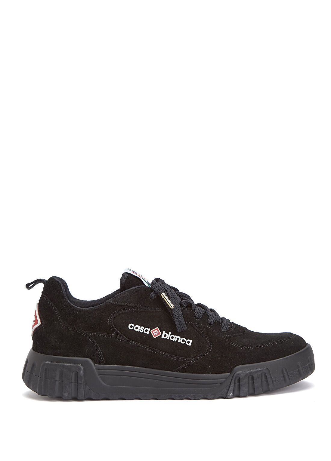 Casablanca Court Siyah Erkek Süet Sneaker