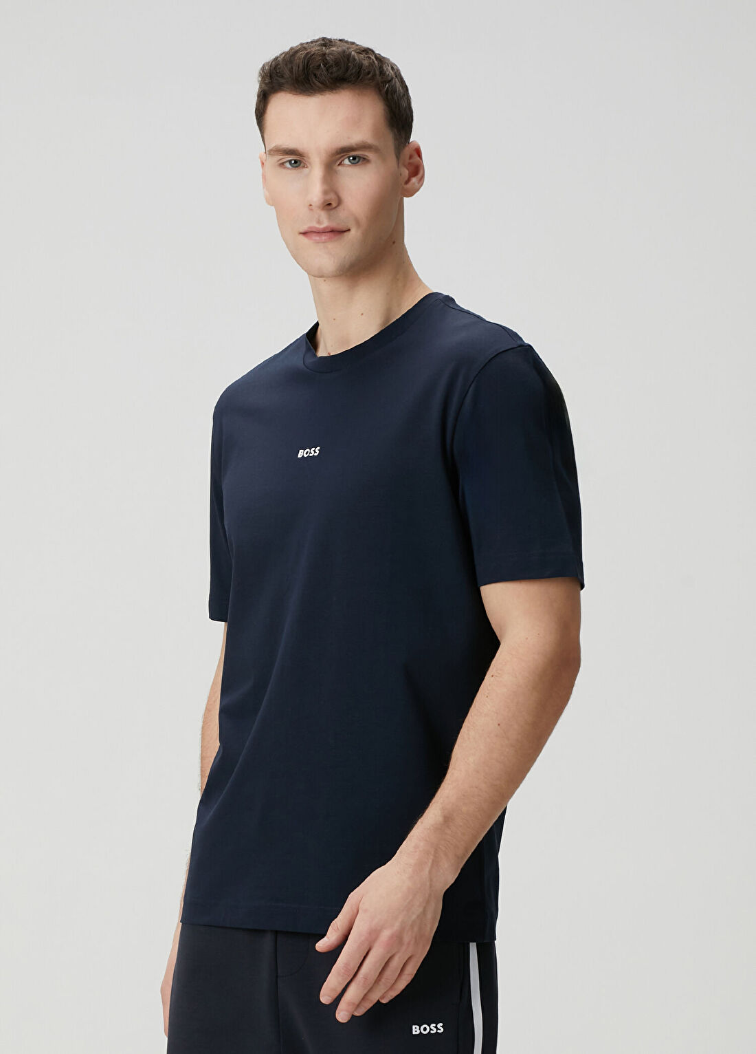 Boss TChup Mavi T-shirt görsel 3