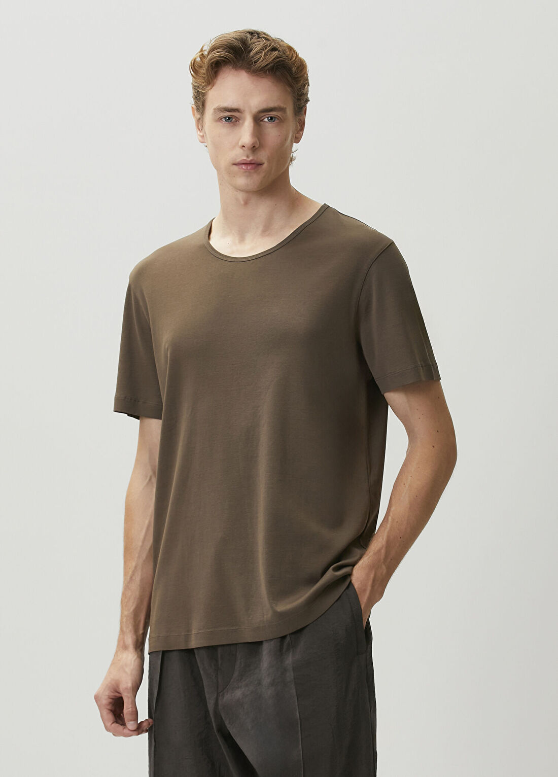 Lemaire Kahverengi T-shirt