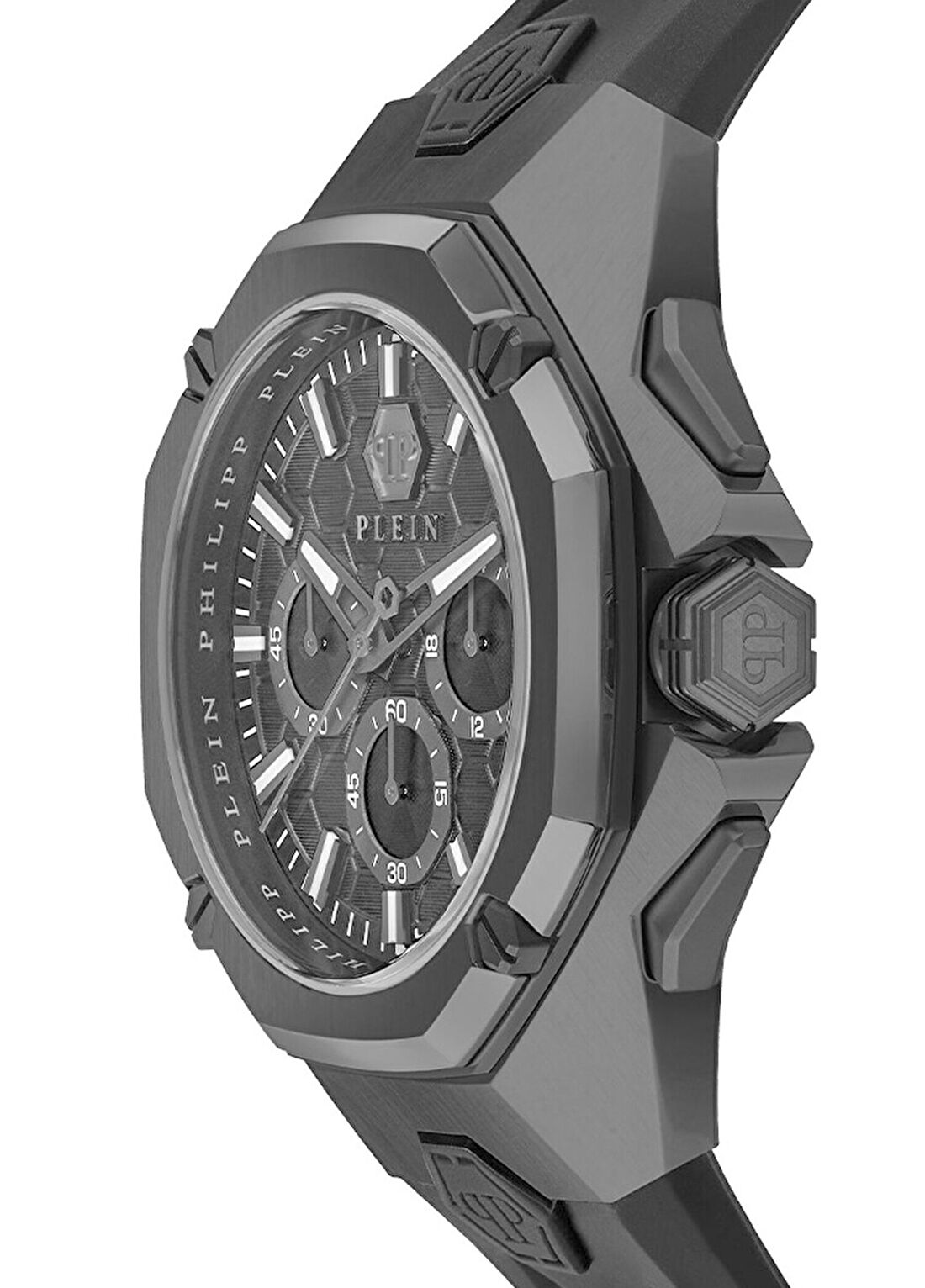Philipp Plein PWTBA0623 Siyah Erkek Kol Saati görsel 2
