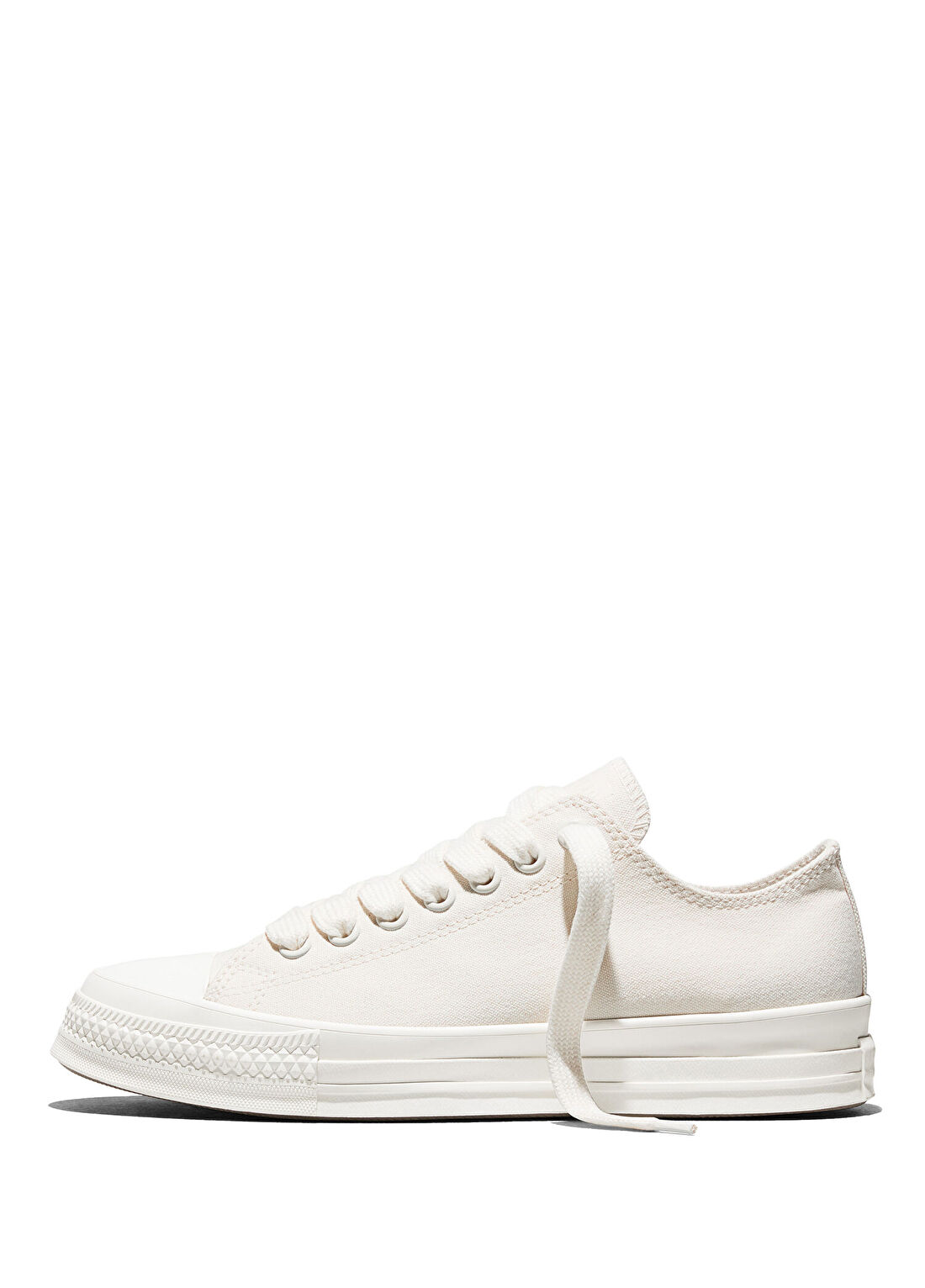 Converse Chuck Taylor Throwback Krem Unisex Sneaker görsel 4