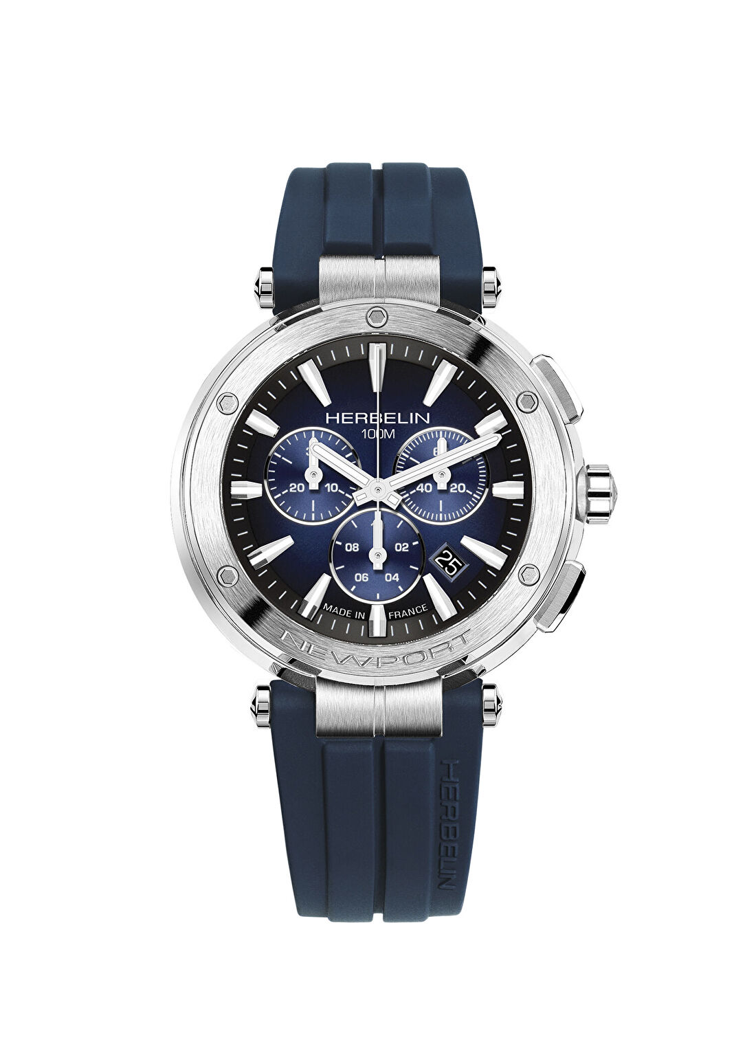 Herbelin Newport Chrono 37688A35CB Çelik Erkek Kol Saati