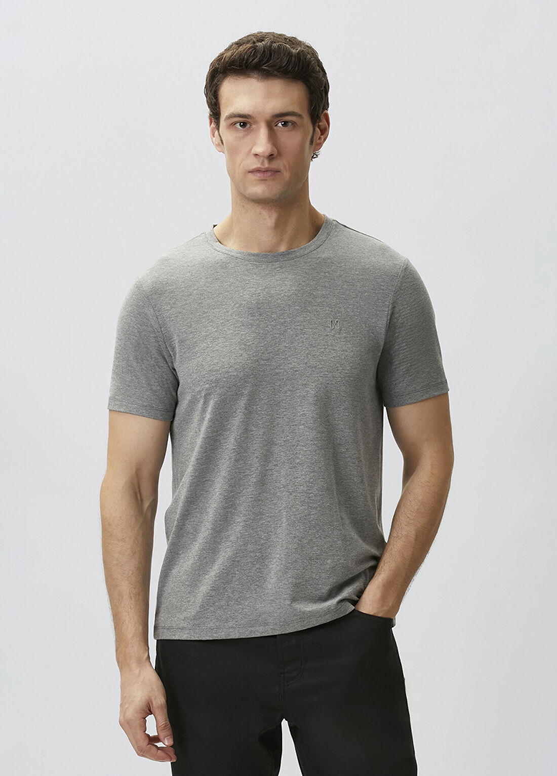 Network Gri Melanj Basic T-shirt