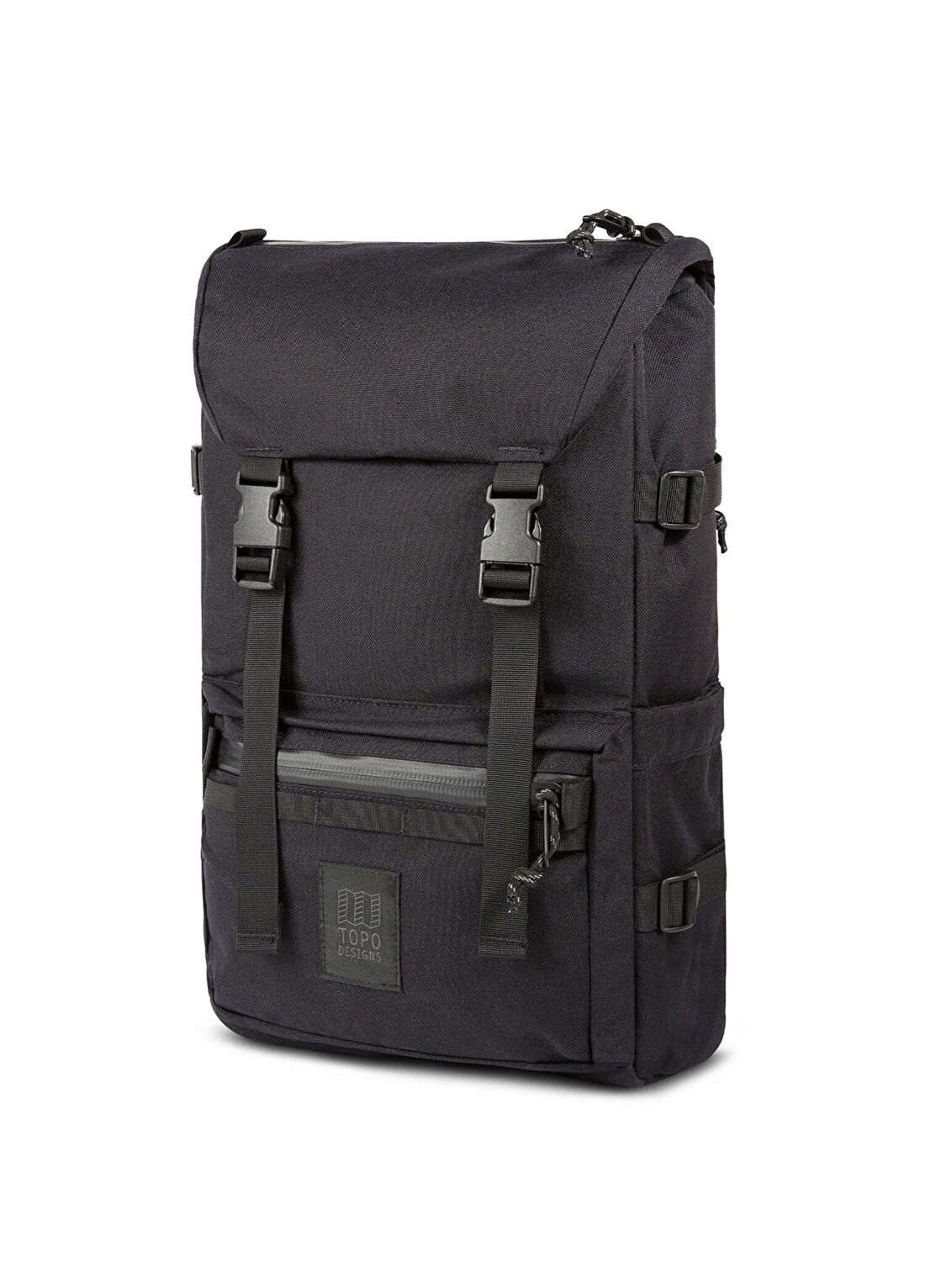 Topo Designs Rover Pack Tech Black Siyah Unisex Sırt Çantası görsel 2
