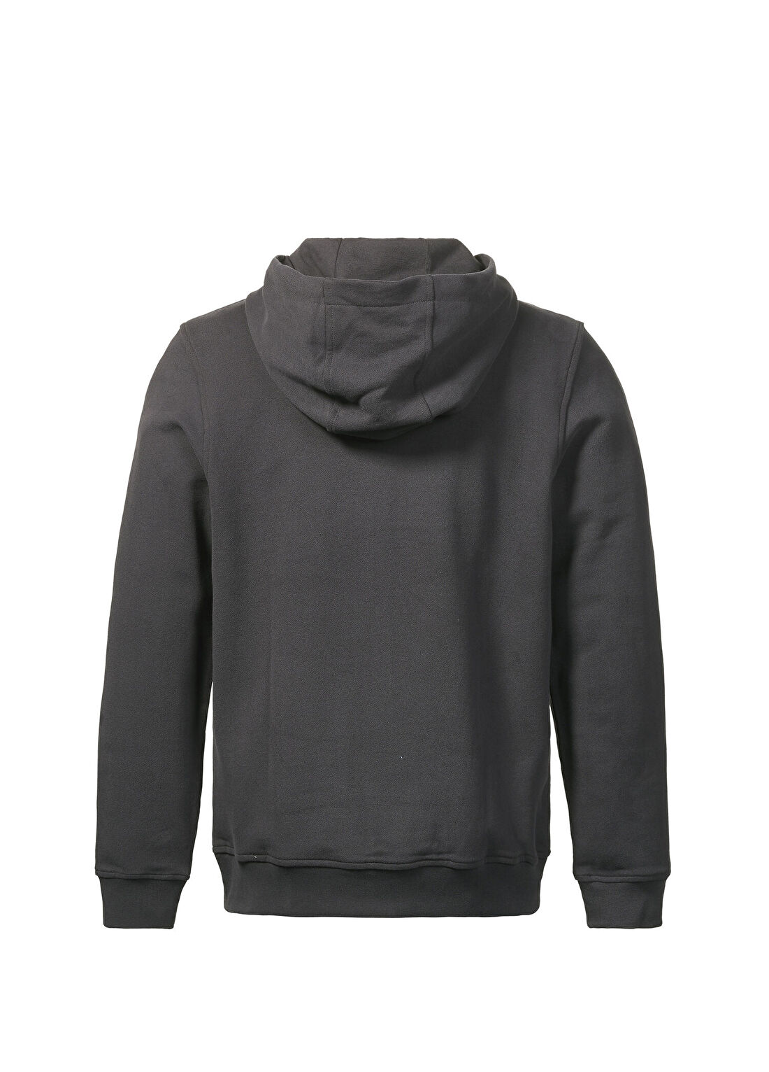Musto Logolu Kapişonlu Füme Erkek Sweatshirt görsel 4