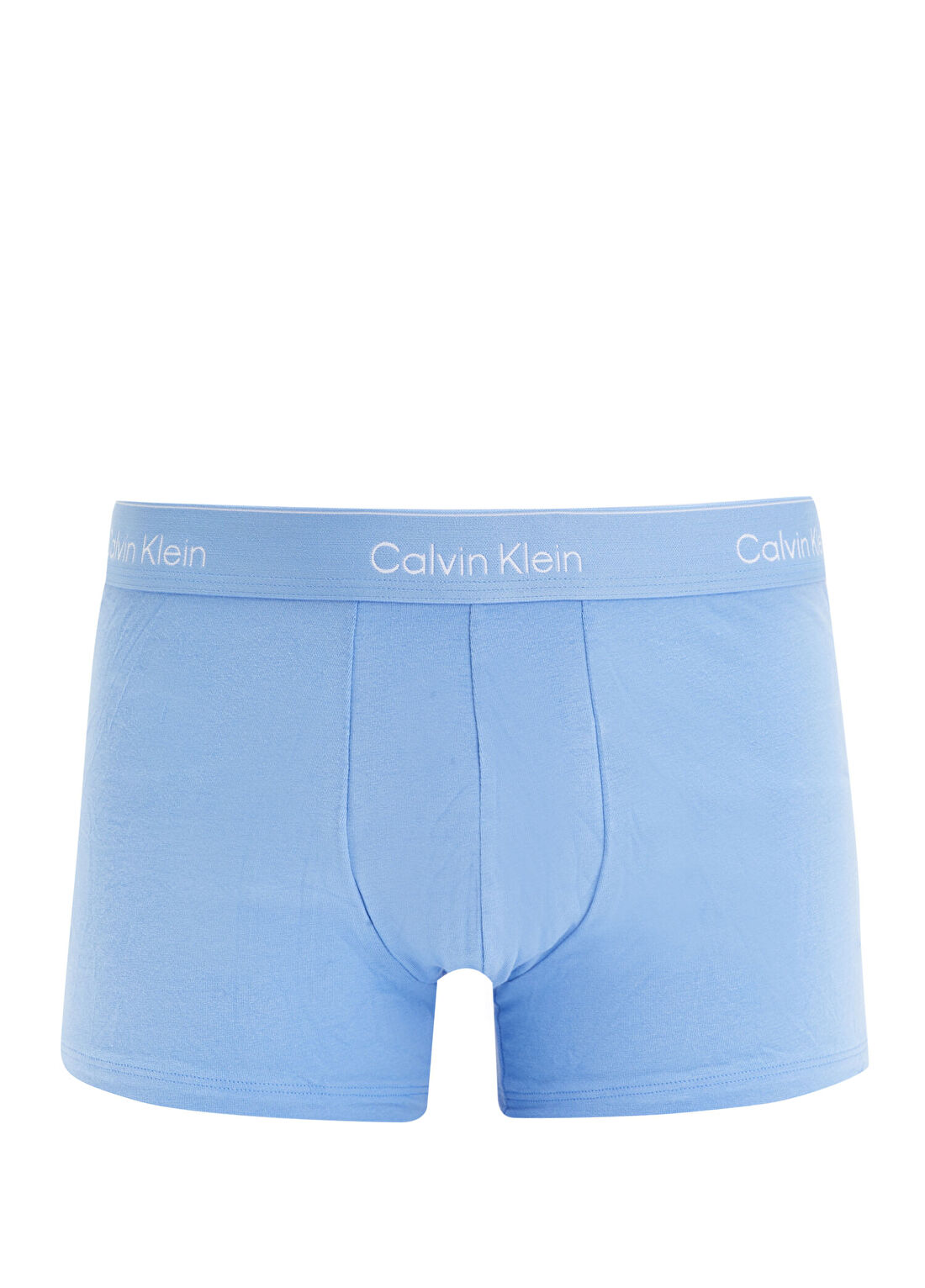 Calvin Klein Mavi Logo Bantlı 3lü Boxer Seti görsel 3