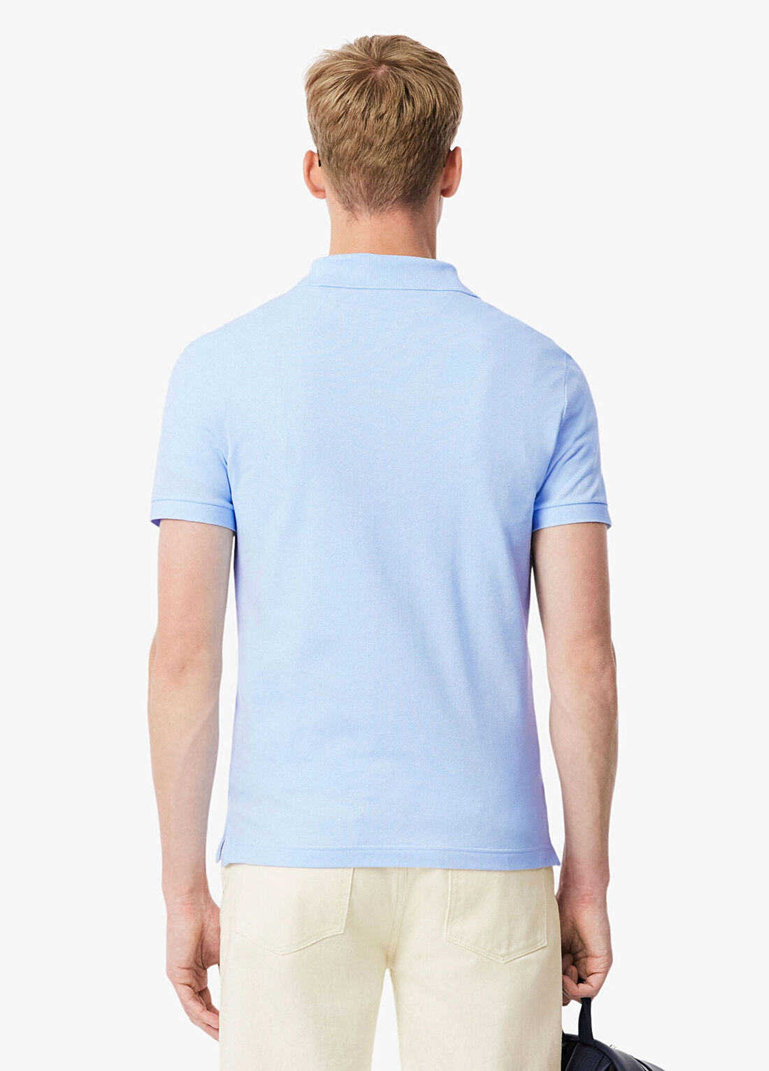 Lacoste L.12.12 Erkek Slim Fit Mavi Polo görsel 3