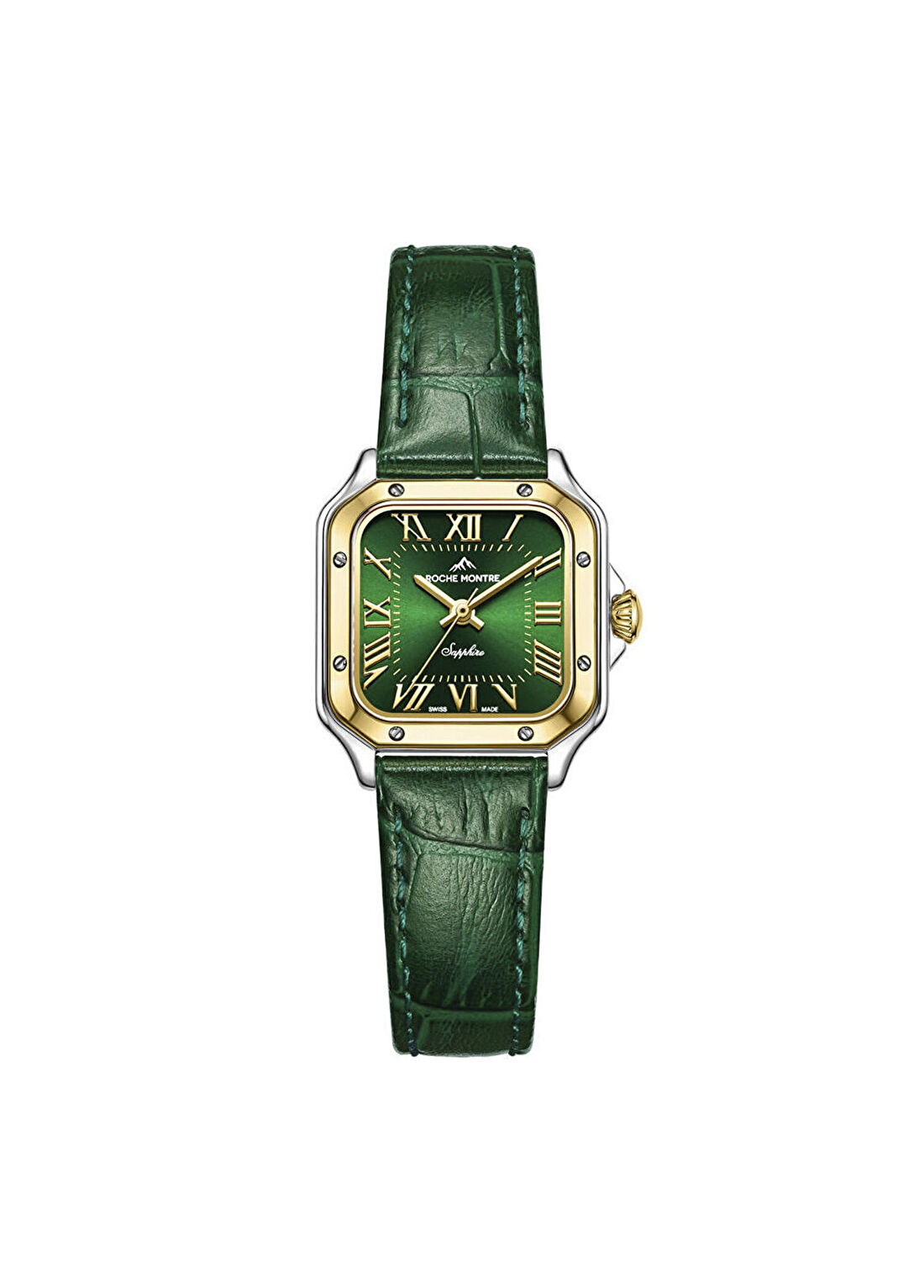 Roche Montre RML5026-03 Yeşil Deri Kadın Kol Saati