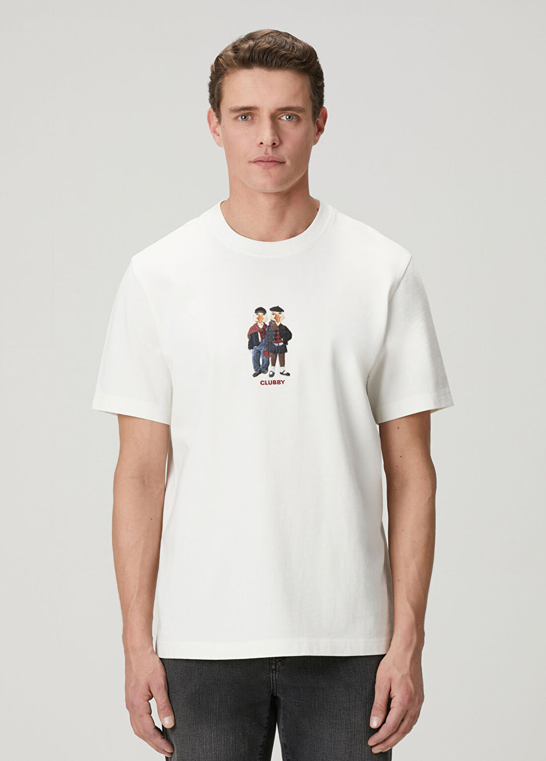 Beymen Club Beyaz Relax Fit Clubby T-shirt