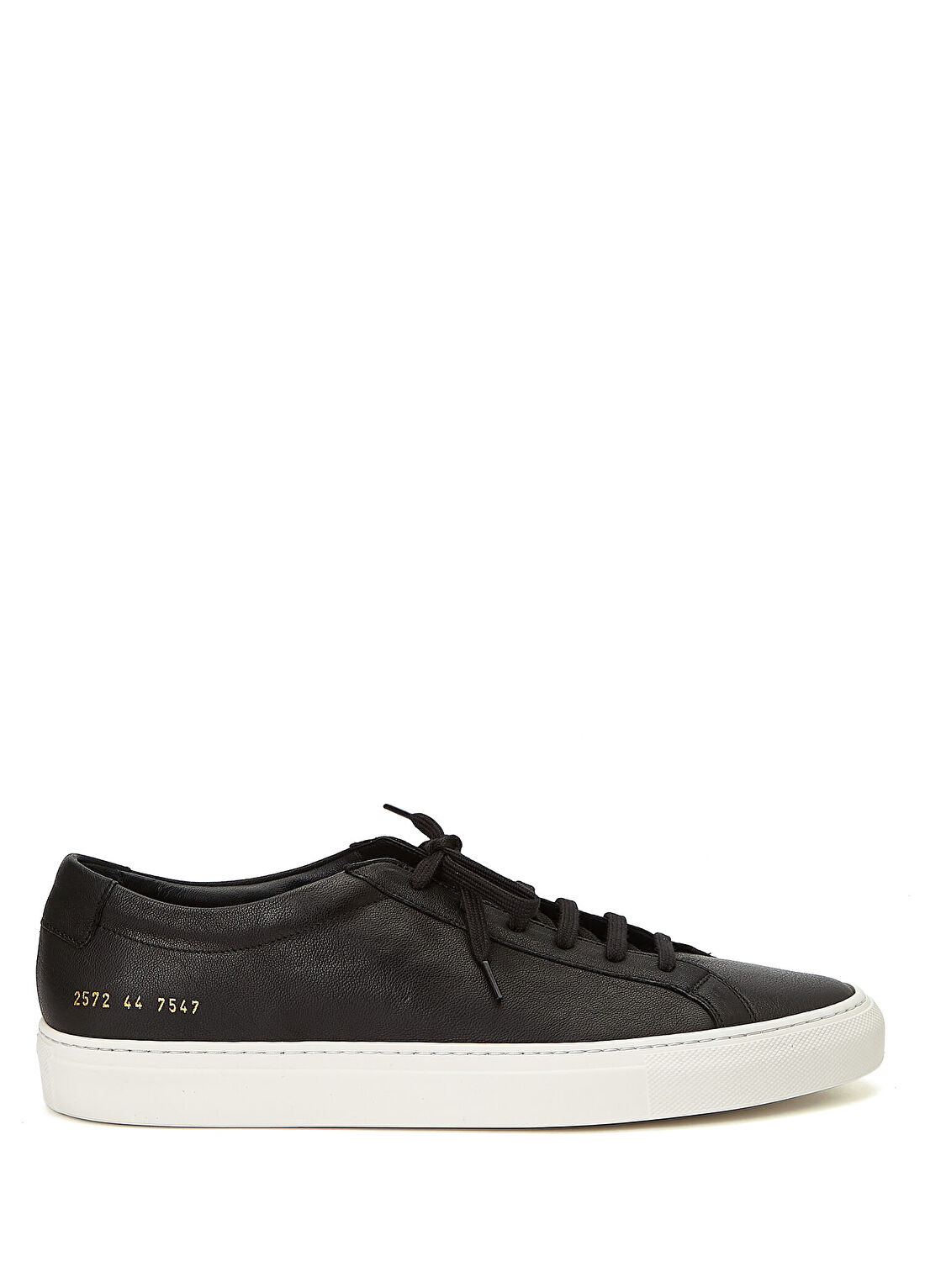 Common Projects Achilles Premium Siyah Erkek Deri Sneaker