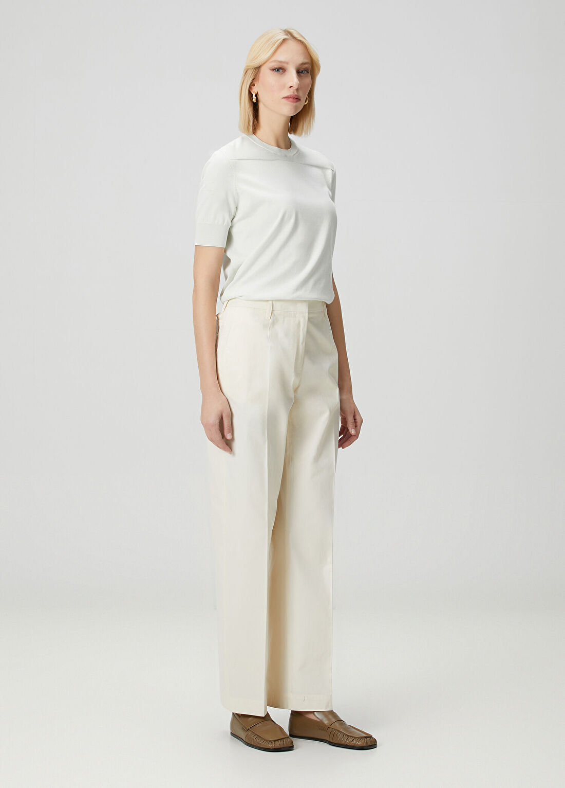 Jil Sander Açık Yeşil Triko görsel 2