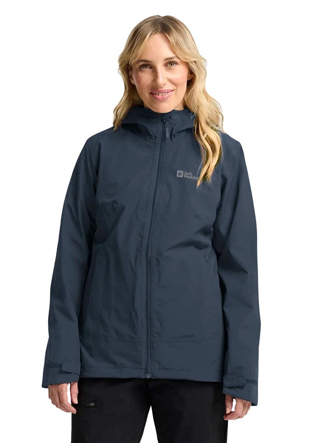 Jack Wolfskin Moonrise 3in1 Kapüşonlu Kadın Outdoor Ceketi