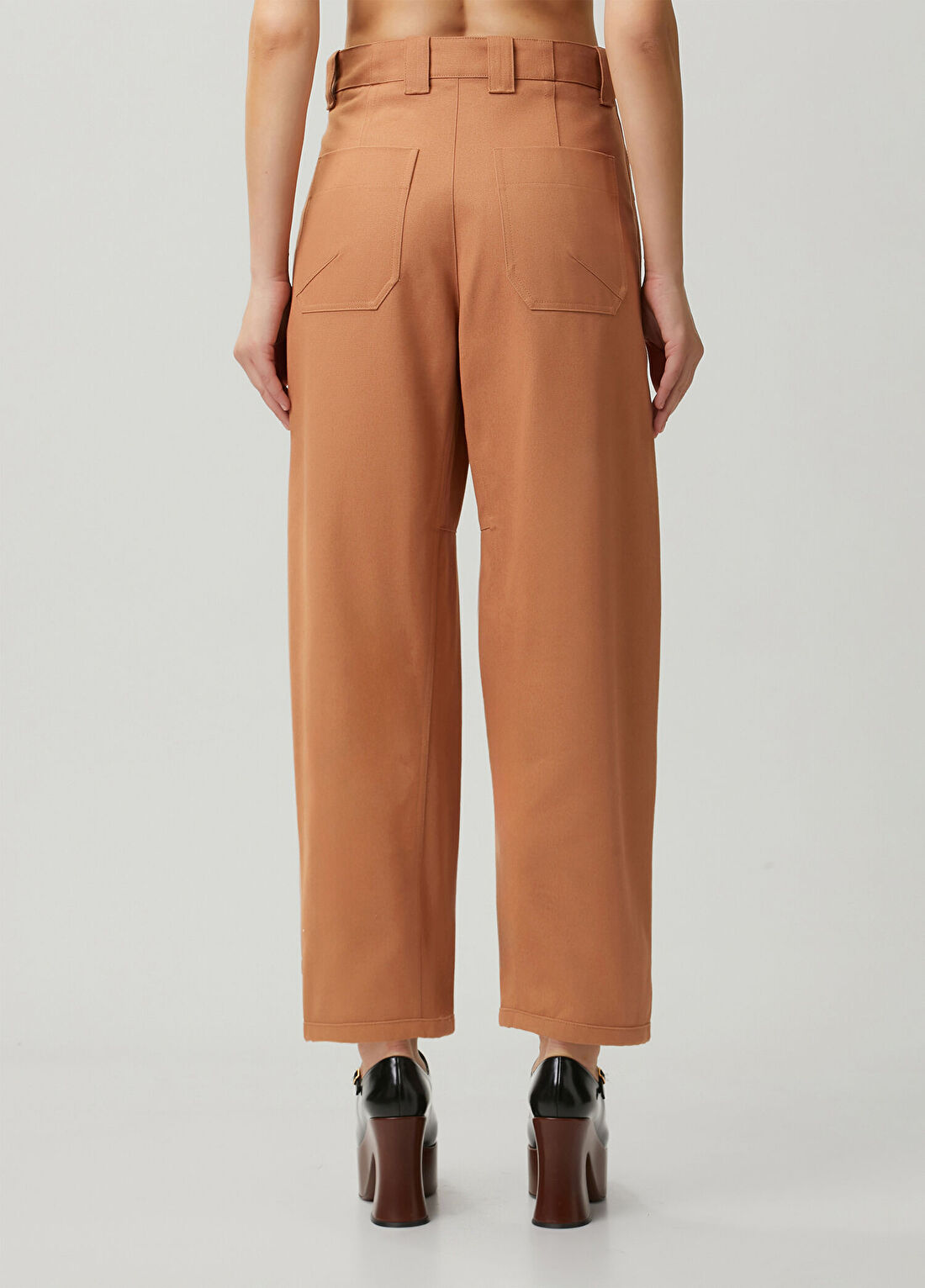 Chloe Turuncu Pantolon görsel 4