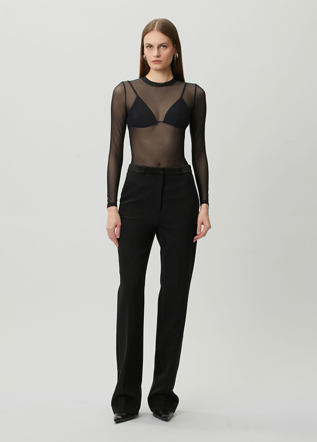 Undress Code Siyah Tül Body görsel 2