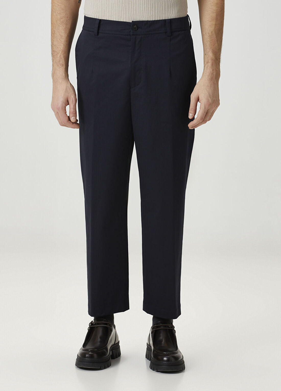 Solid Homme Lacivert Pantolon görsel 2