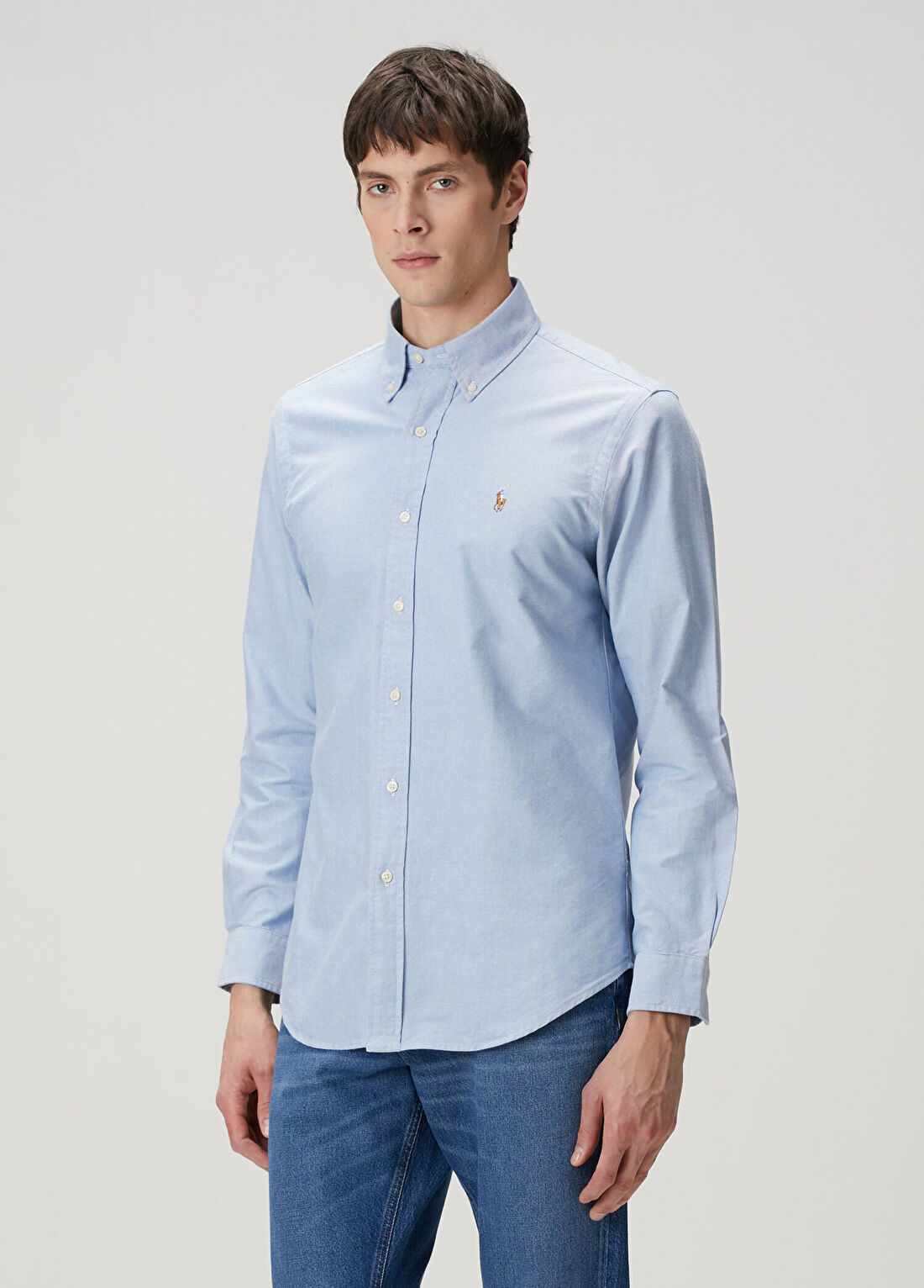 Polo Ralph Lauren Mavi Gömlek görsel 3