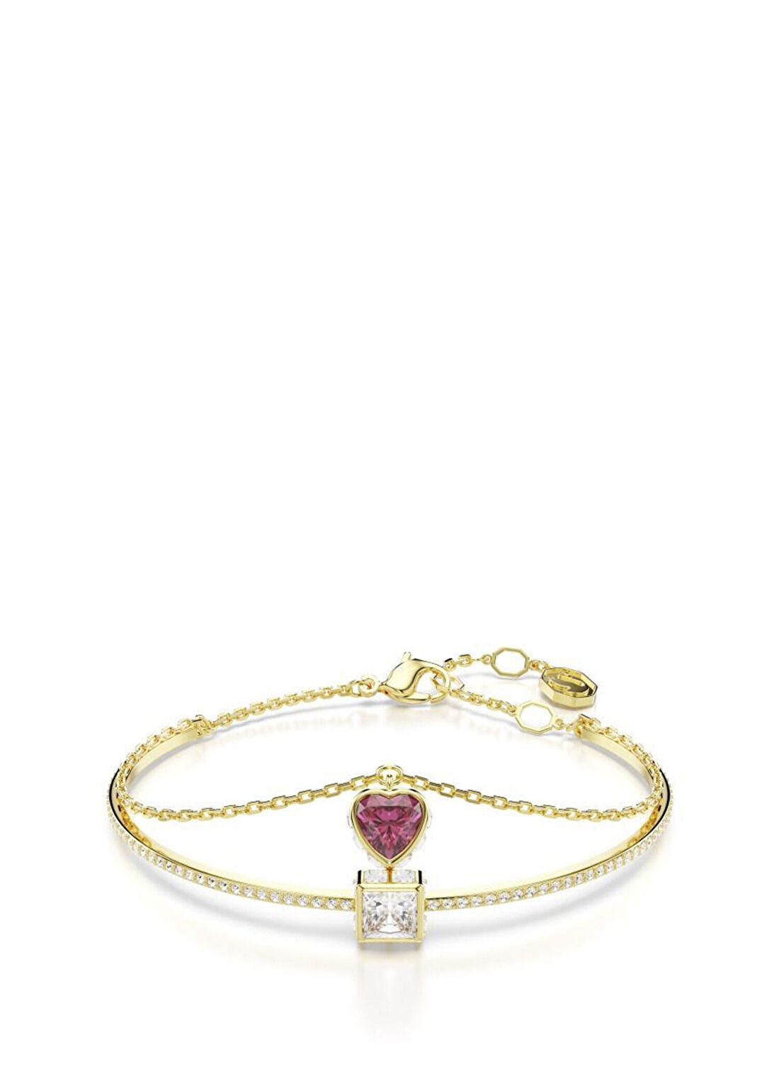 Swarovski Chroma Soft Mb Heart Mul Gos M Kadın Bileklik