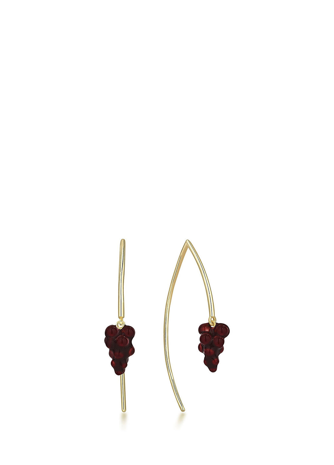 Reis Kuyumculuk Grape 14 Ayar Rose Gold Kadın Küpe