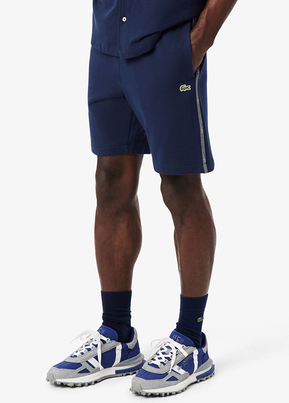 Lacoste Lacivert Regular Fit Erkek Şort görsel 2
