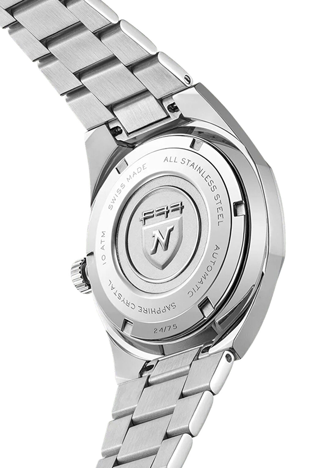 Nivada Grenchen 68035A77 F77 Staınless Steel Mark 2 Gri Çelik Erkek Kol Saati görsel 3