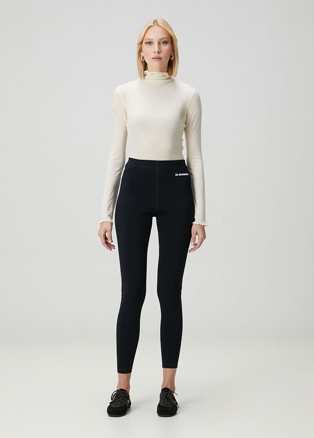 Jil Sander Koyu Lacivert Tayt