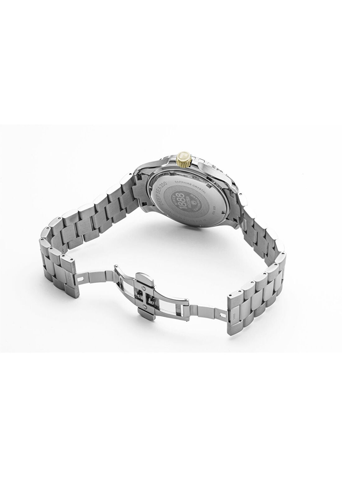 Roamer 860833-47-45-70 Altın Rengi Gri Çelik Erkek Kol Saati görsel 4