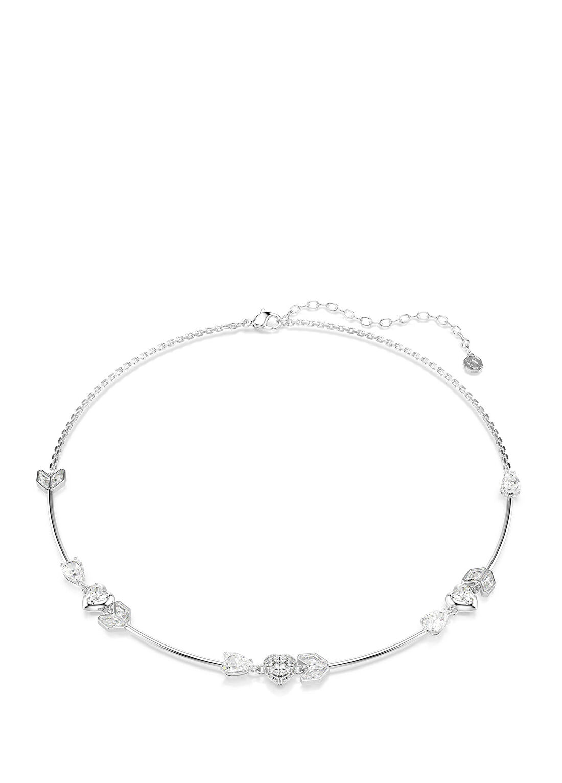 Swarovski Idyllia Beyaz Rodyum Kaplama Kadın Kolye