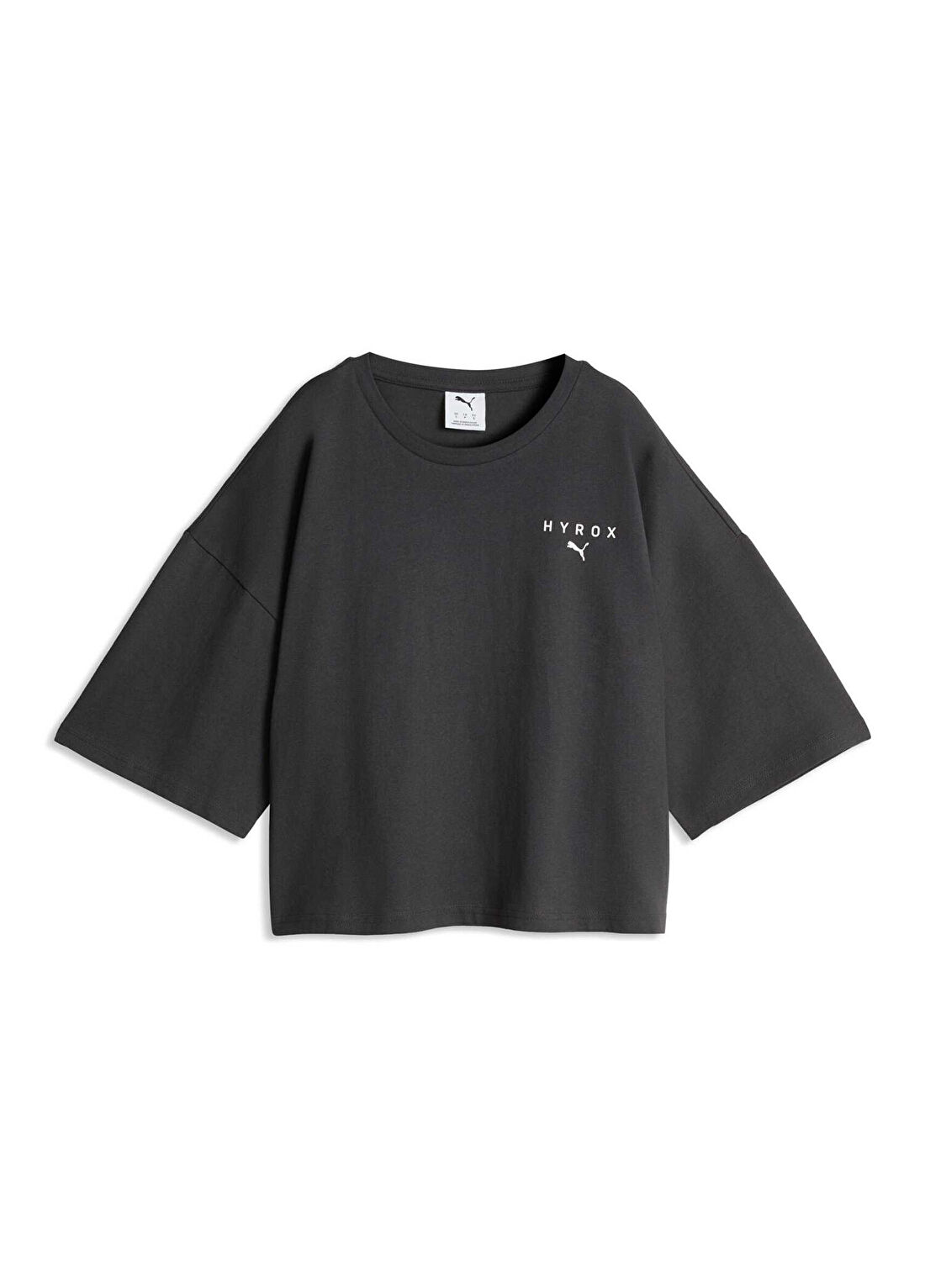 Puma Hyrox World Crop Geniş Kesim Kısa Kollu Kadın Spor T-Shirt