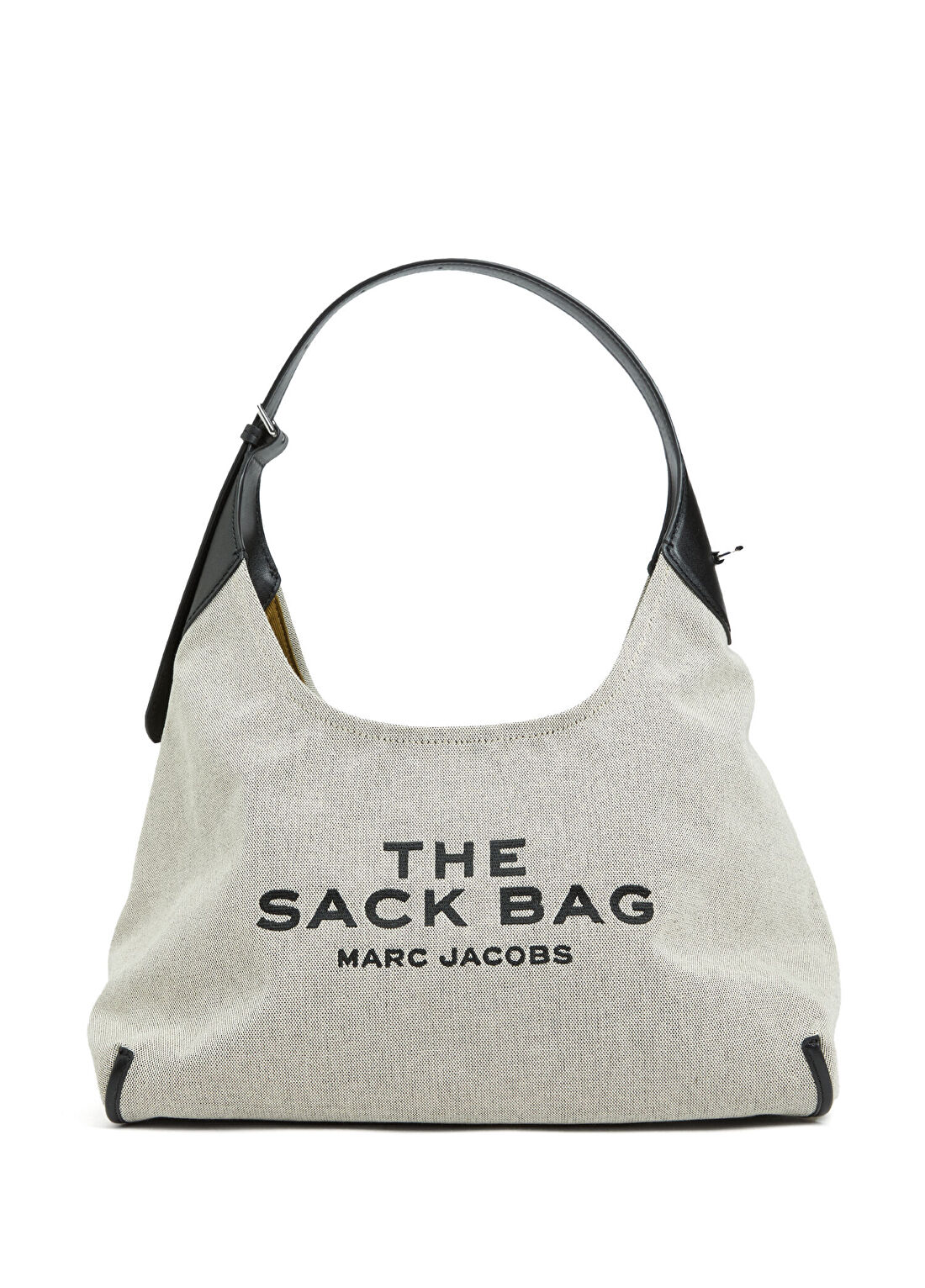 Marc Jacobs The Belted Sack Bej Siyah Kadın Çanta