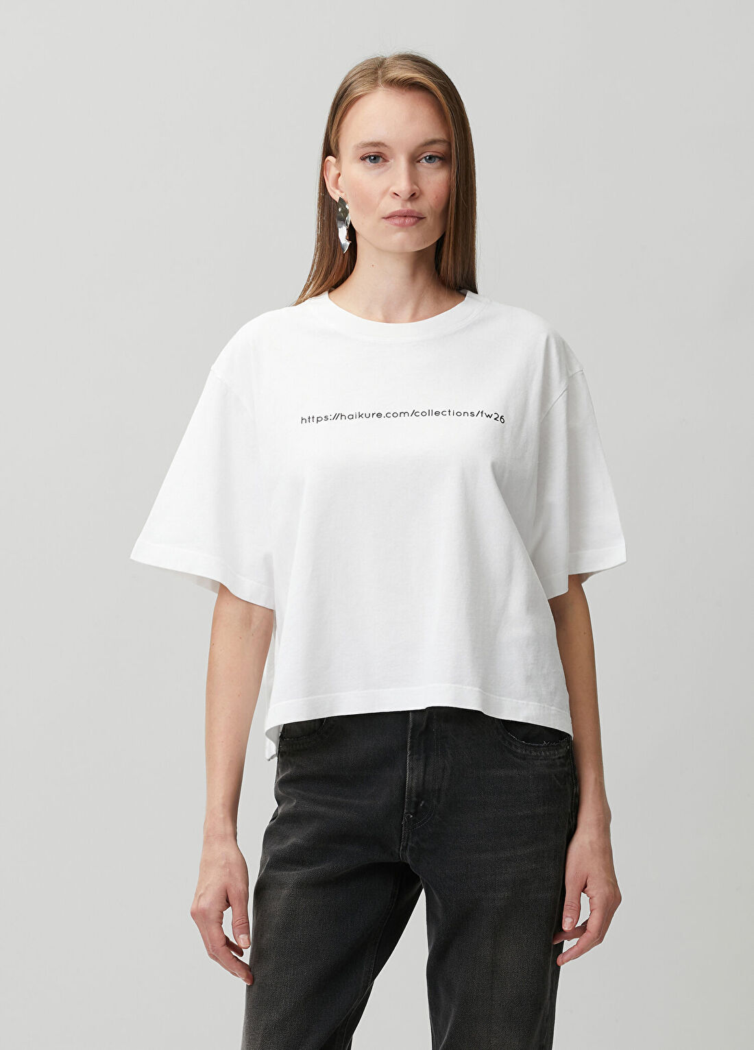 Haikure Donna Beyaz T-shirt