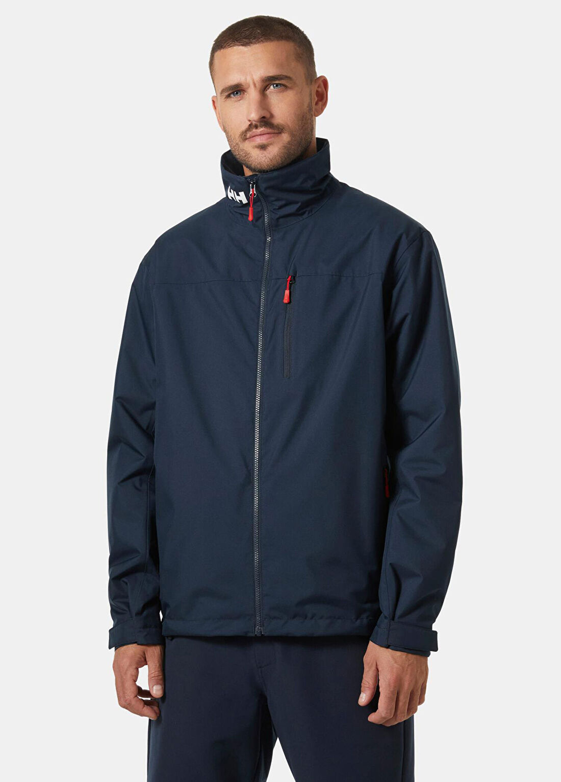 Helly Hansen Crew Midlayer Navy Polarlı Erkek Mont 2