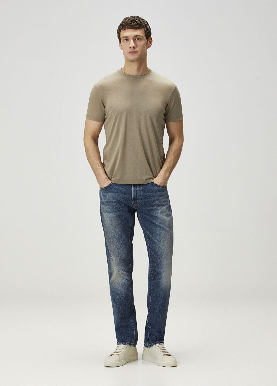 Tom Ford Yeşil Basic T-shirt görsel 2