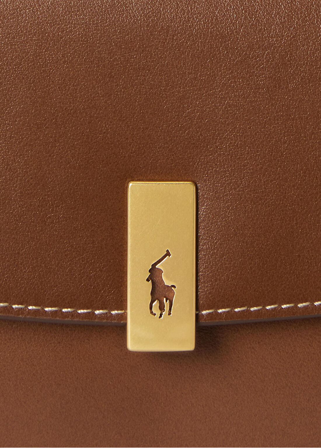 Polo Ralph Lauren Taba Kadın Deri Çanta görsel 4