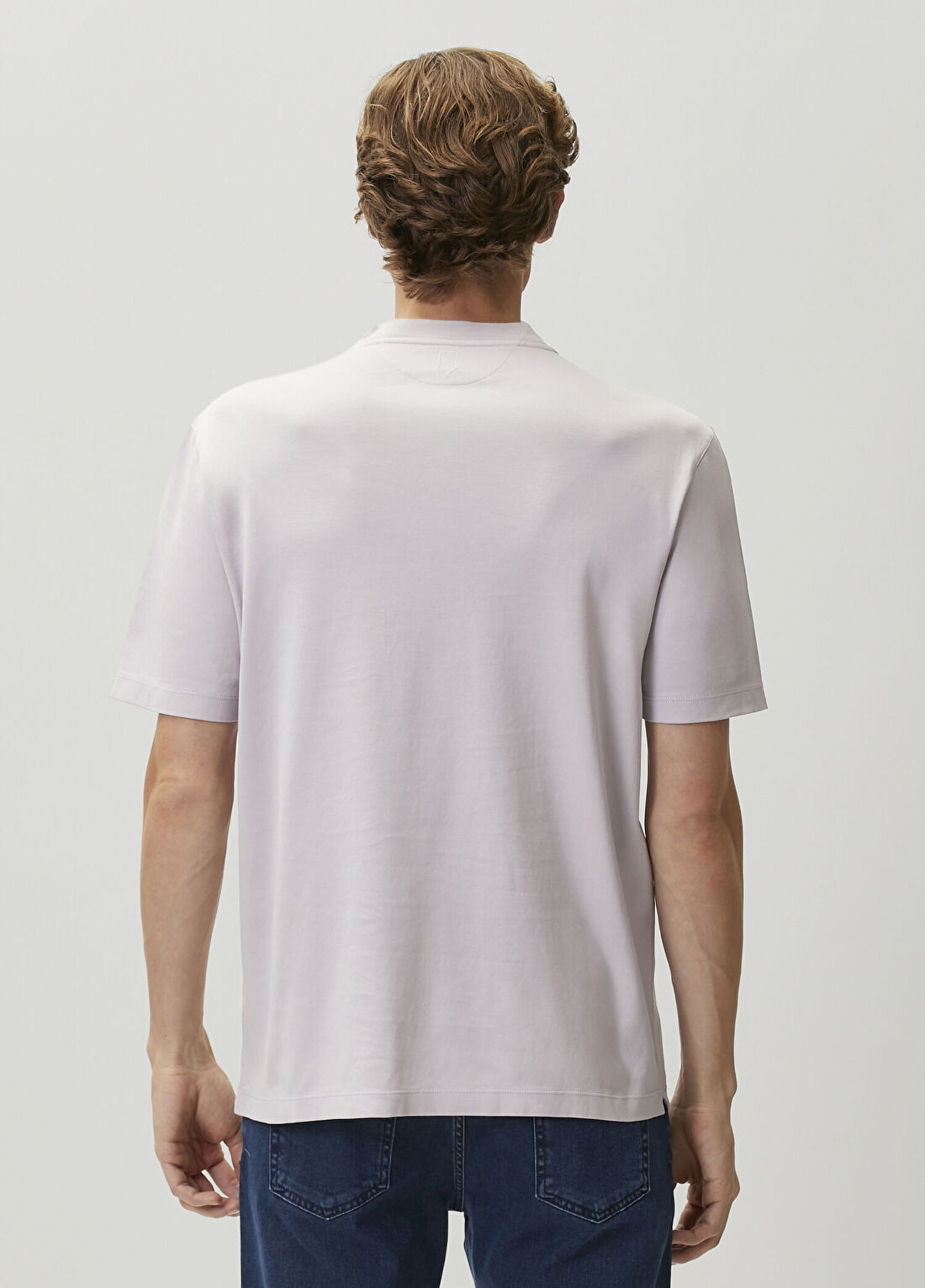Canali Pembe Cep Detaylı T-shirt görsel 4