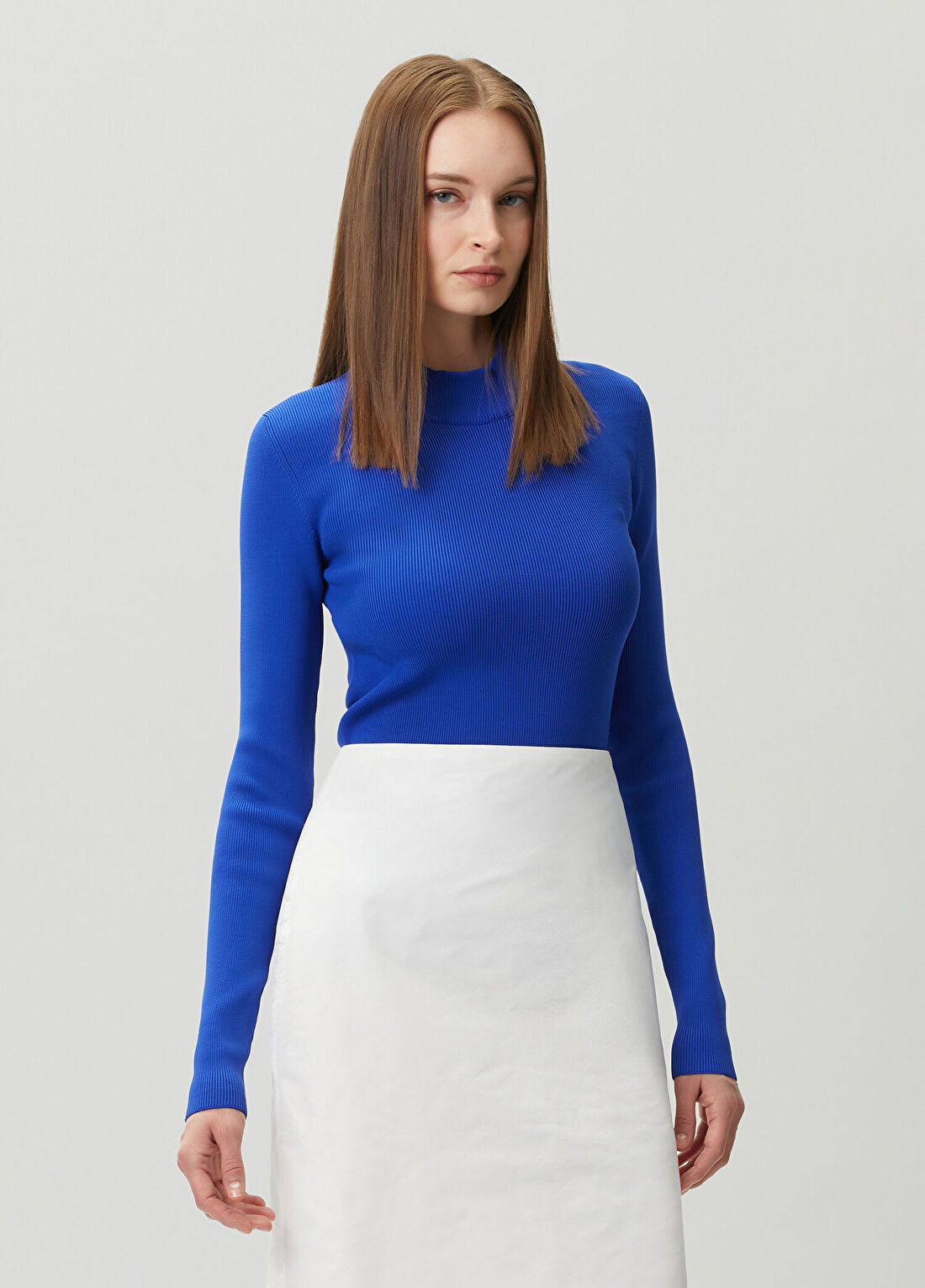 Jil Sander Mavi Kazak görsel 3