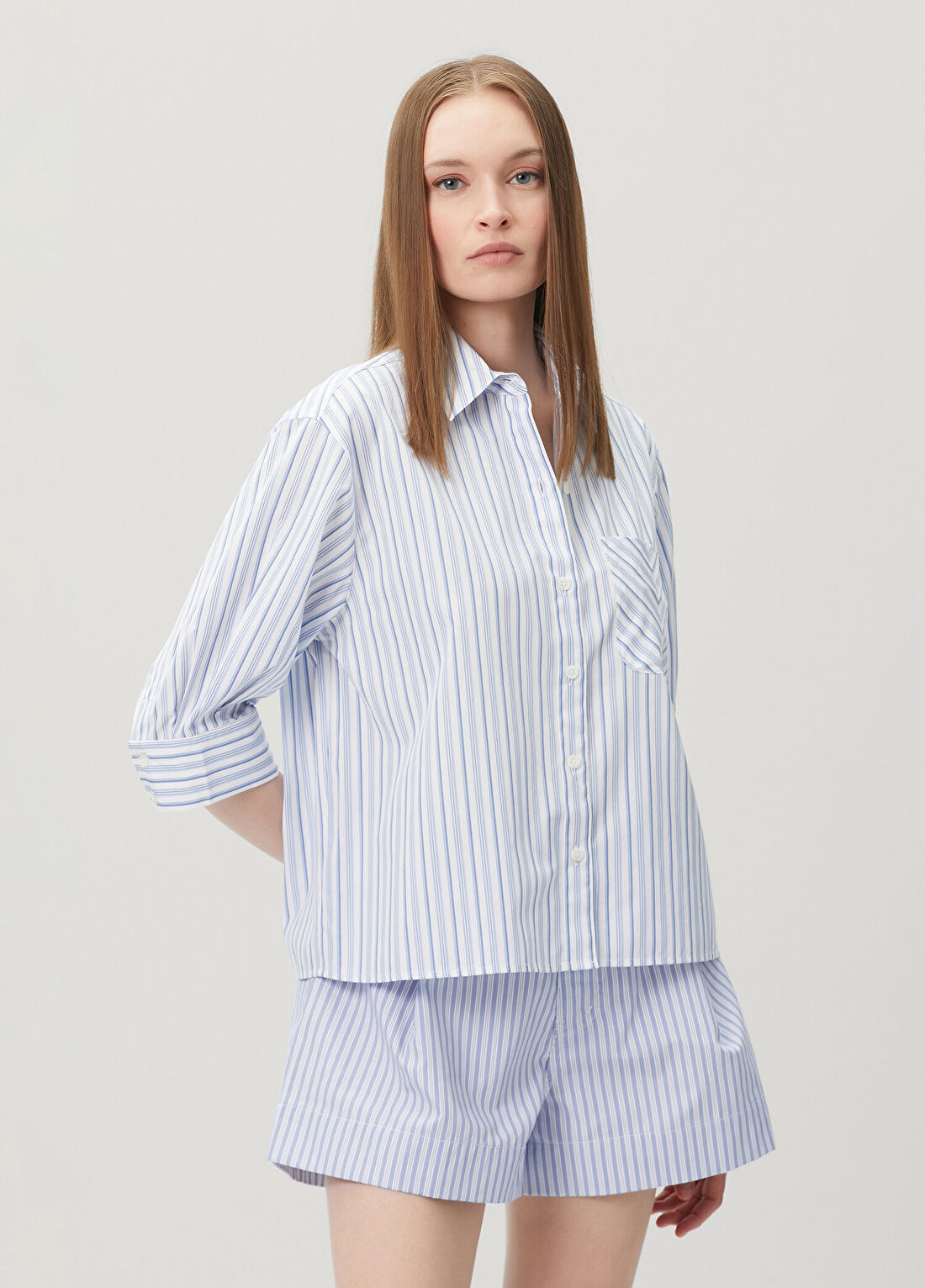 Rag&Bone Lucia Açık Mavi Gömlek