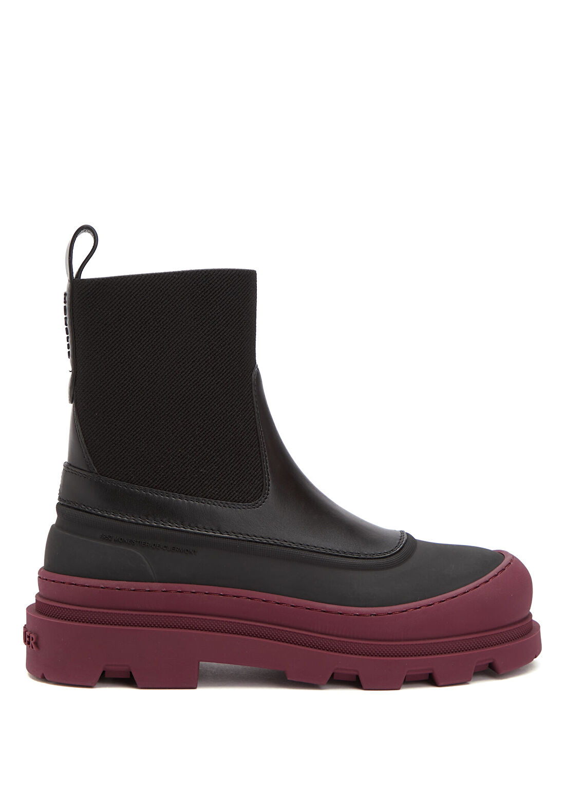 Moncler Vera Siyah Bordo Kadın Bot