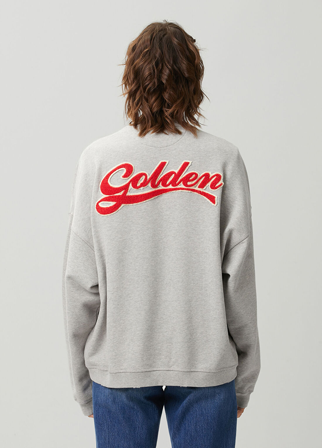 Golden Goose Gri Sweatshirt görsel 4