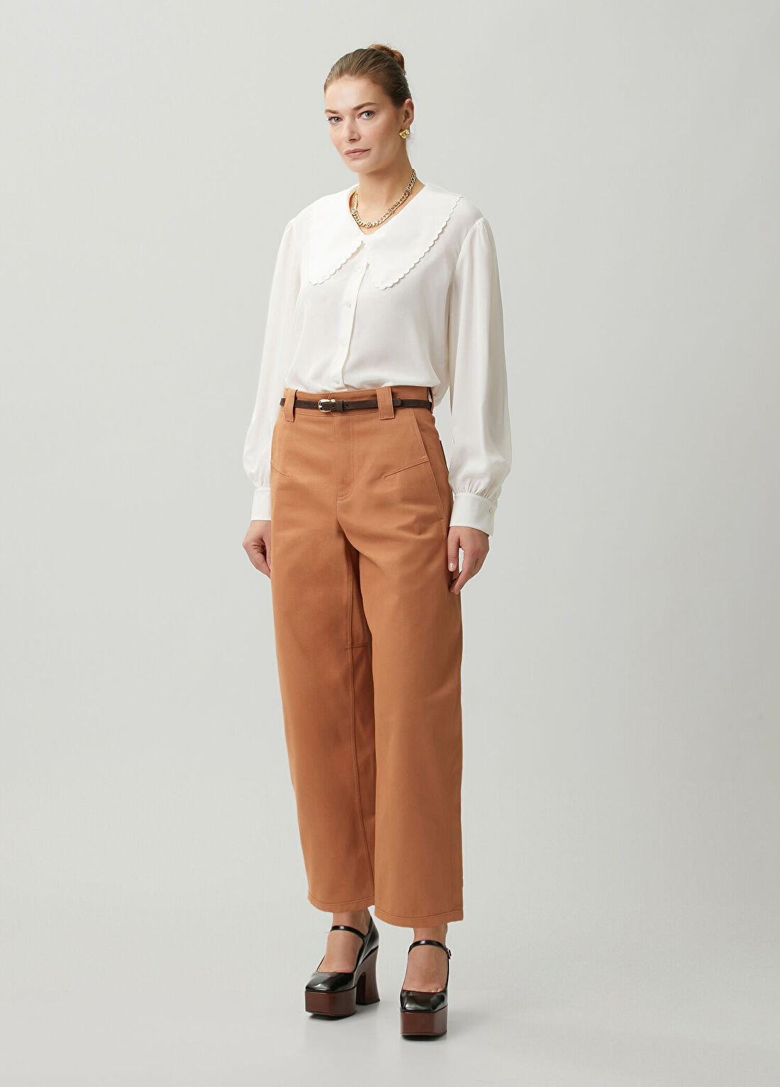 Chloe Turuncu Pantolon