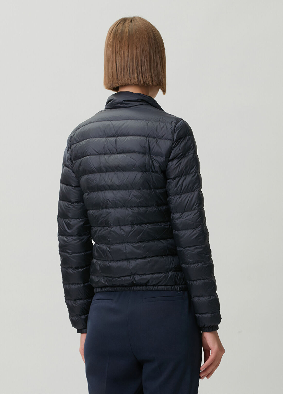 Moncler Lans Koyu Lacivert Mont görsel 4