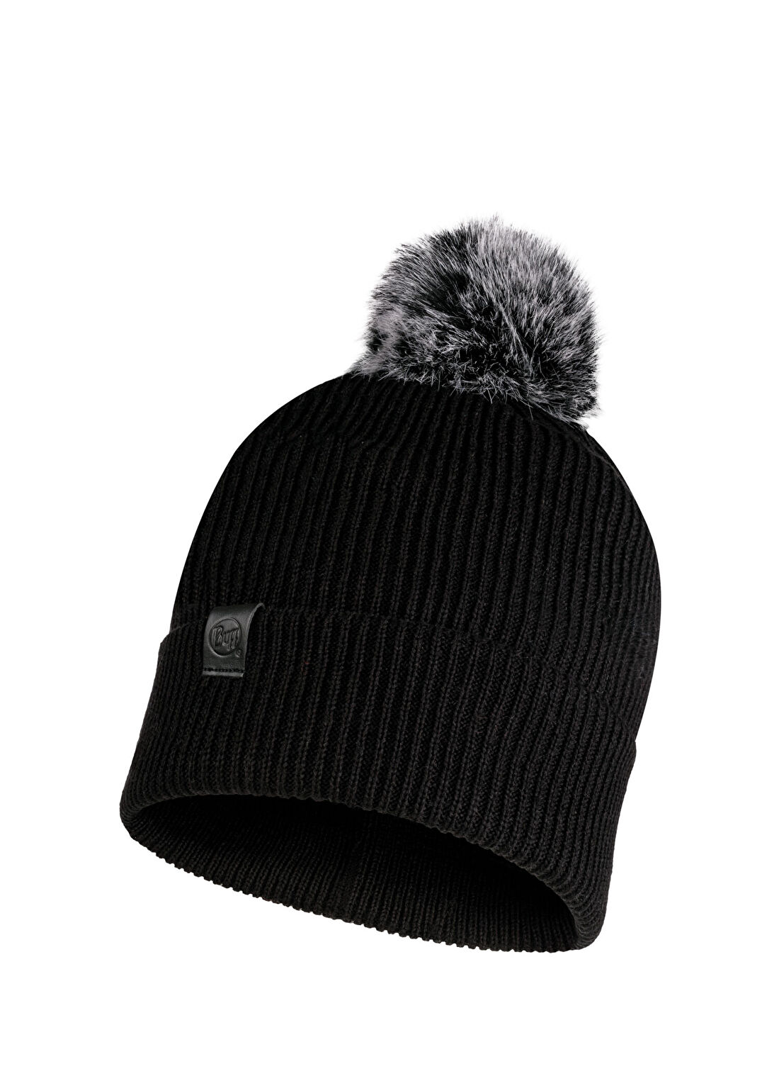 Buff Knitted Hat Kesha Siyah Kadın Bere