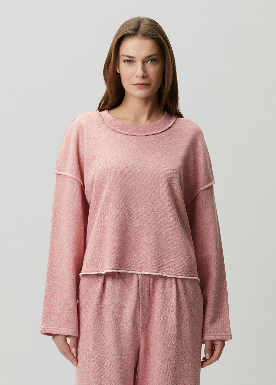 American Vintage Dantown Pembe Sweatshirt
